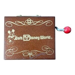 Mickey Mouse March Walt Disney World Music Box